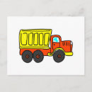 Search for dumped postcards Truck