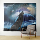 Search for wolf design art Moon