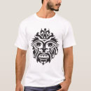 Search for african tribal masks tshirts Black