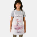 Search for ballerina aprons Watercolor