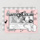 Search for winter one derland invitations For kids