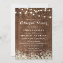 Search for barn rehearsal dinner invitations Baby's breath