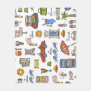 Search for hotel blankets Illustration