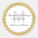 Search for gold formal wedding stickers Gold and white