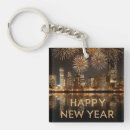 Search for new year key rings Happy