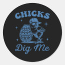 Search for chicks dig stickers Bunny