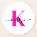 Search for hot pink coasters Elegant