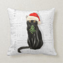 Search for black cat christmas cushions Cats