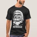 Search for cat in suit tshirts Astronaut