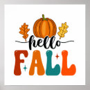 Search for falling leaf posters Pumpkin
