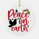 Search for peace on earth christmas tree decorations Festive