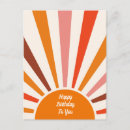 Search for mid century modern birthday cards Orange