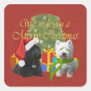 Search for christmas scottie dog stickers Animals
