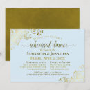 Search for gold rehearsal dinner invitations Formal