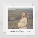 Search for unique gender reveal invitations Boy or girl