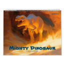 Search for dinosaur calendars Kids