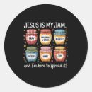 Search for christmas jam stickers Jesus is