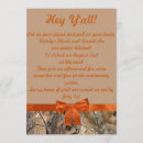 Search for camouflage party invitations Orange
