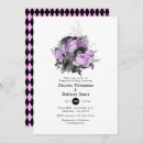 Search for purple and silver engagement party invitations Lavender