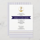 Search for anchor rehearsal dinner invitations Gold