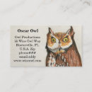 Search for owl business cards Teacher