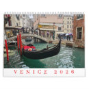 Search for venice calendars Gondola