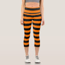 Search for orange striped leggings Yoga pants