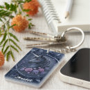 Search for fantasy rectangular key rings Flowers