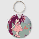 Search for kid drawing key rings Kawaii