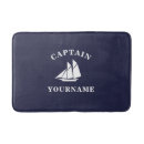Search for nautical bath mats Navy blue
