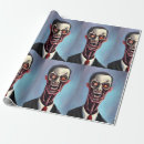Search for scary christmas wrapping paper Halloween