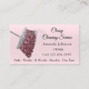 Search for residential cleaning services business cards Maid