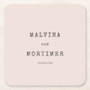 Search for vintage coasters Typography