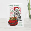 Search for cute mouse christmas cards Cat and mouse