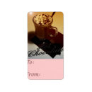 Search for hot chocolate return address labels Cocoa