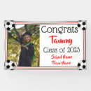 Search for red and black graduation banners High school