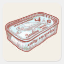 Search for tin can stickers Sardines