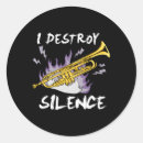 Search for trumpet player stickers Jazz