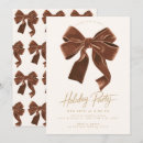 Search for brown christmas invitations Modern