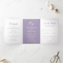 Search for dusty purple wedding invitations Traditional