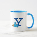 Search for y mugs Sesame street monogram