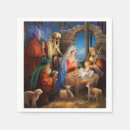 Search for christian christmas napkins Holy night