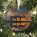 Search for palomino horse christmas tree decorations Mustang