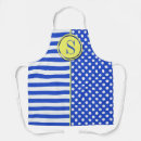 Search for royal blue aprons Monogrammed