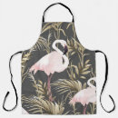 Search for retro flamingo aprons Tropical