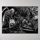 Search for santa muerte posters Skeleton