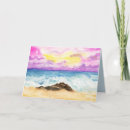 Search for watercolor sunset cards Purple