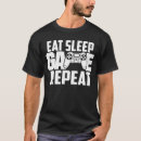 Search for eat sleep game tshirts Sports