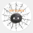 Search for cute black spider stickers Halloween
