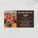 Search for pumpkin patch business cards Pumpkins